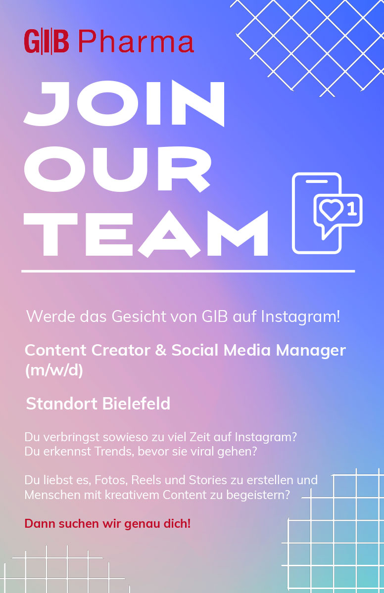 Verstärkung gesucht Mitarbeiter (m/w/d) im Bereich Social Media gesucht.